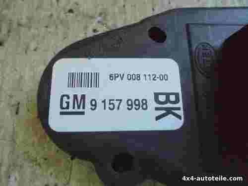 potenciómetro pedal Opel Astra GM 9157998 9 157 998 6PV00811200 6PV 008 112-00