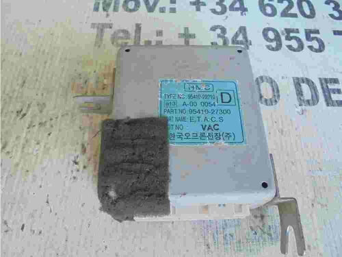 Control de la unidad de alarma inmovilizador módulo Hyundai Coupe 9541027300