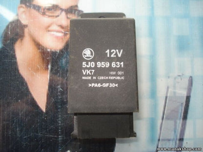 Relé Skoda Fabia 5J0959631 5J0 959 631 VK7 5JO959631 HW 001