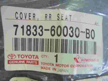 Cover sedile posteriore Toyota Land Cruiser 100 Prado Lexus LX 470 Sienna 718...