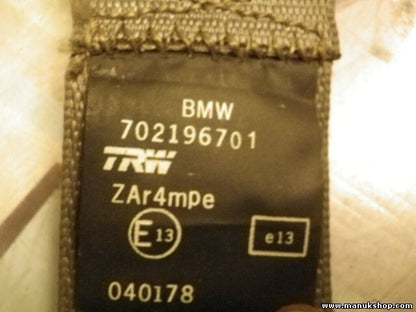 Cinturón de seguridad delantero izquierdo BMW E53 X5 702196701 5343594 53 43594