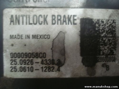 ABS Centralita Chrysler Voyager IV 00009058C0 25092643303 25061012824