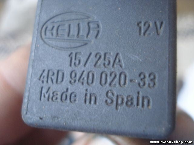 Relé Peugeot HELLA 4RD940020-33 4RD94002033