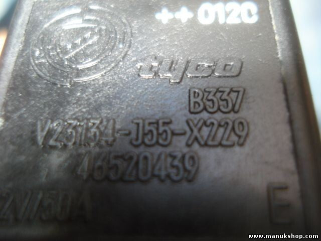 Relé Alfa Romeo Fiat 46520439 V23134J55X229 0046520439