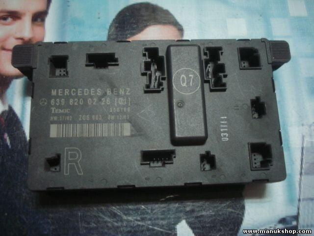 Controlador Confort Mercedes-Benz 6398200226 TEMIC 356169 HW 37/02 ZGS 003