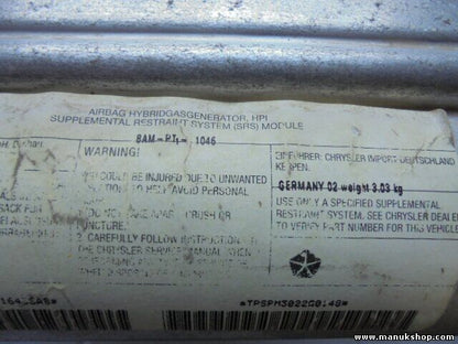 Airbag del pasajero Jeep P55116438AB INSP 239 E268152 TPSPM3022G0