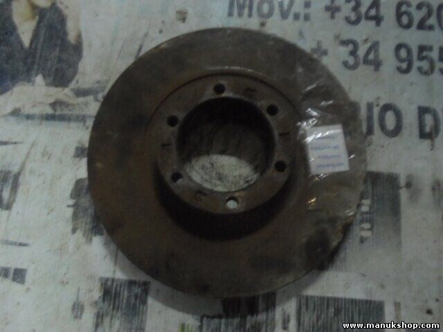 Disco de freno delantera izquierda Mitsubishi Pajero Montero I L04_G, L14_G 2.0