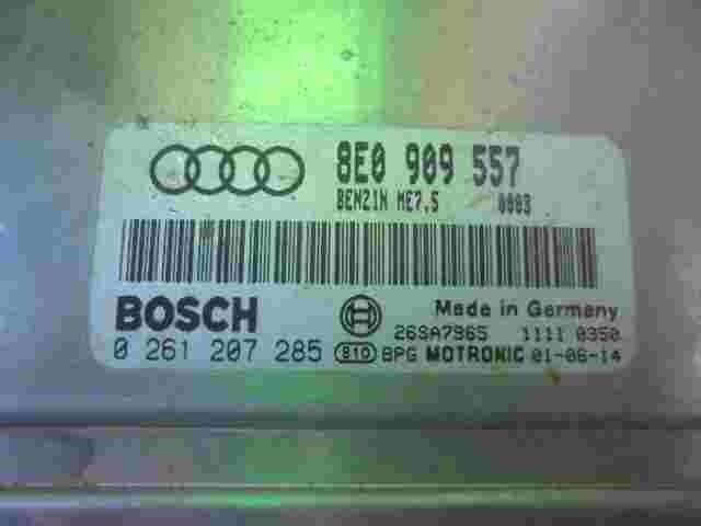 Centralina Audi A4 B6 8E0909557 8E0 909 557 8EO909557 26SA7965 BOSCH 0261207285