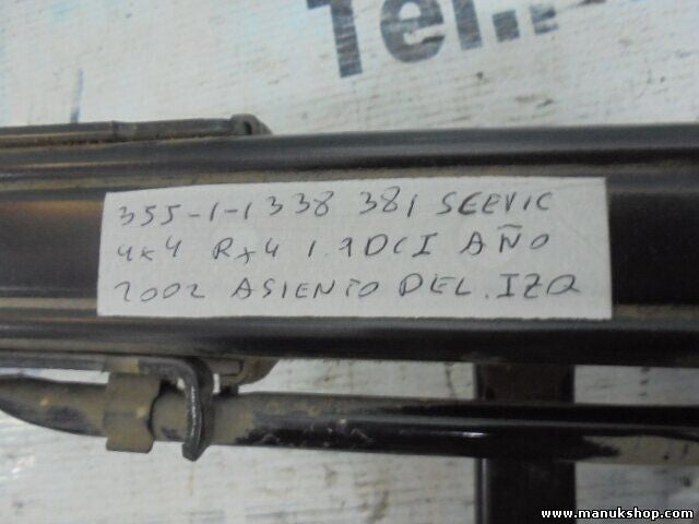 Guía de asiento delantero izquierdo Renault Scenic I 1.9 35511338381