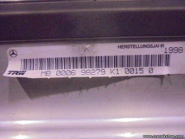 Airbag del pasajero Mercedes-Benz A1638600005 MB000698279K10015 0