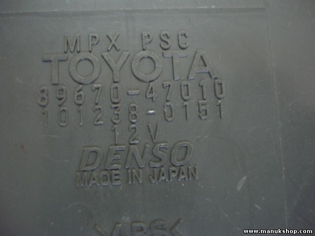 Fuente de alimentación del ordenador Toyota Prius MPX PSC 8967047010 1012380151