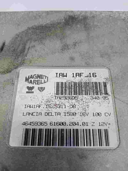 Centralina motore Lancia Delta 46459365 6160020401 IAW1AF16 IAWIAF.16/5311-DB