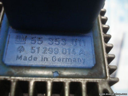 Recocido controlador Glow relé enchufe Opel Agila Zafira Astra H Vectra 55353011