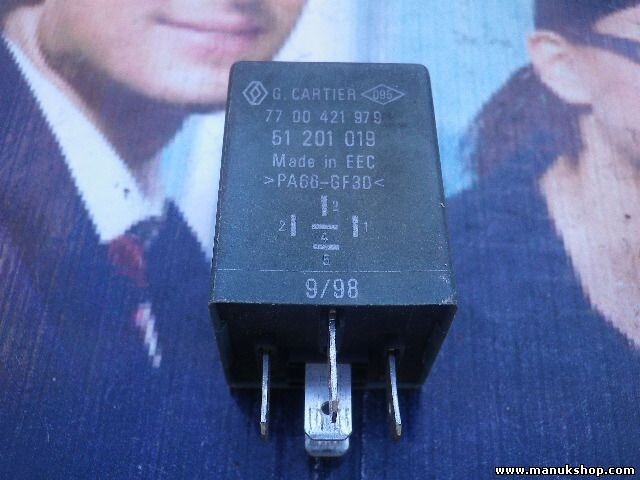 Rele Renault G.CARTIER/ 7700421979 7 700 421 979 51 201 019 51201019