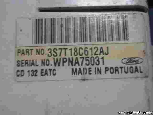 Climatizzatore Riscaldamento Climatizzatore Pannello di controllo Ford 3S7T18...