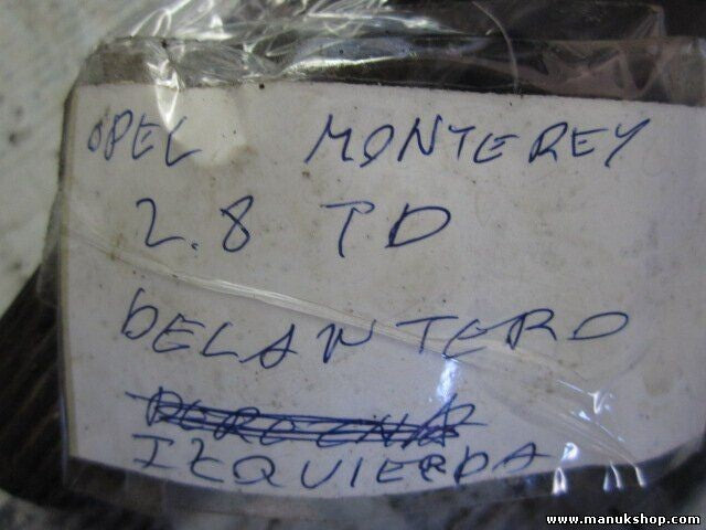 Palier transmision delantero izquierdo Opel UBS73DW UBS25DW UBS69GW UBS26GW