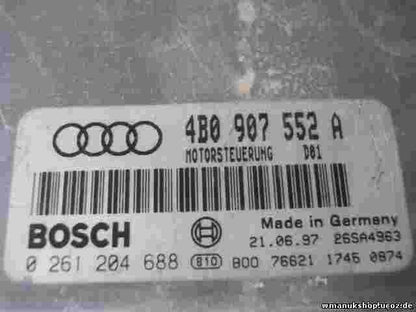 Centralina Audi A6 C5 4B 4B0907552A 4B0 907 552 A BOSCH 0261204688 26SA4963