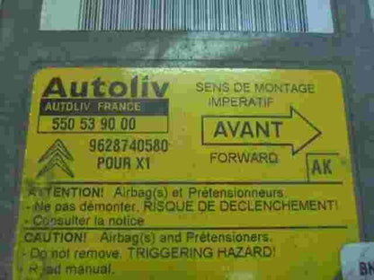 Sensor de impacto de airbag  Citroen Xantia (AK) 9628740580 550539000