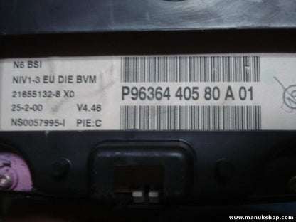 Cuadro de instrumentos Citroen Xsara 9636440580A01 P9636440580 P9636440580A01