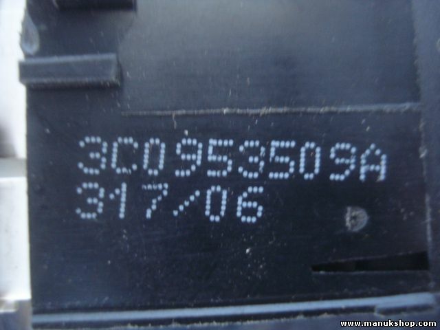 Interruptor de emergencia  VW Volkswagen Passat 3C0953509A