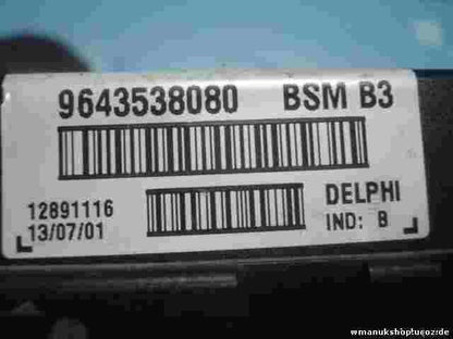 Scatola fusibili relè Citroen Xsara BSM B3 96435380 DELPHI 12891116