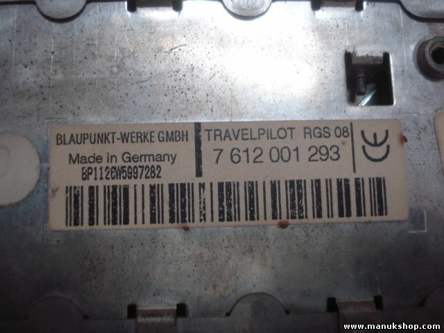 Mando del sistema de navegación  BMW E34 BLAUPUNKT 7612001293 7 612 001 293