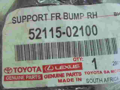 Suport Front Bumper RH Toyota Corolla E140 E150 E160 E170 5211502100 52115-02100