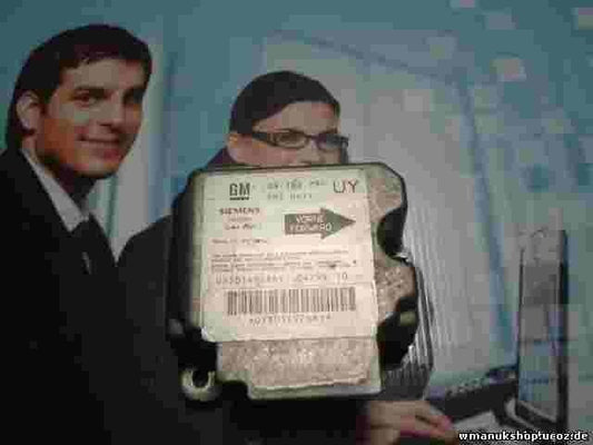 Sensor de impacto de airbag Opel Astra G GM 09180799 UY 09180799UY 5WK42905