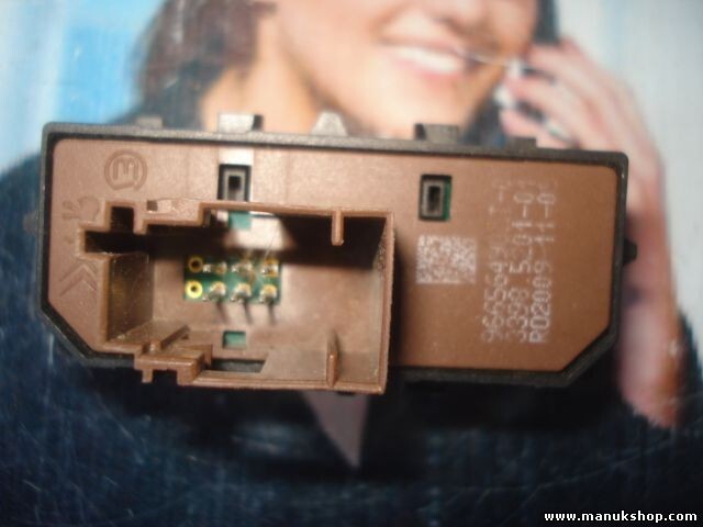 Interruptor Peugeot 5008 ESP OFF 96656490XT01 96656490XT-01 3398.5201-01