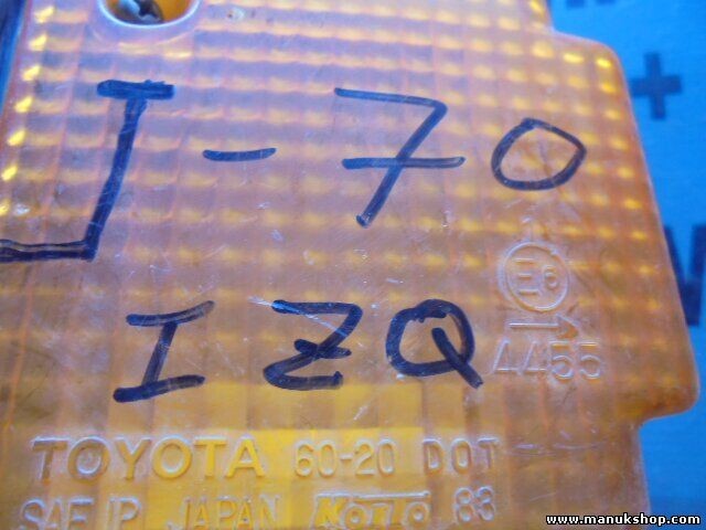 Intermitente delantero izquierdo Toyota Land Cruiser 44574456 4457 4456 E6 4455