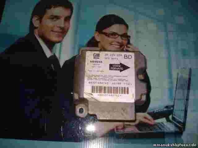 Sensor de impacto de airbag Opel Vectra 09229039BD 09229039 BD 1923594 5WK42922