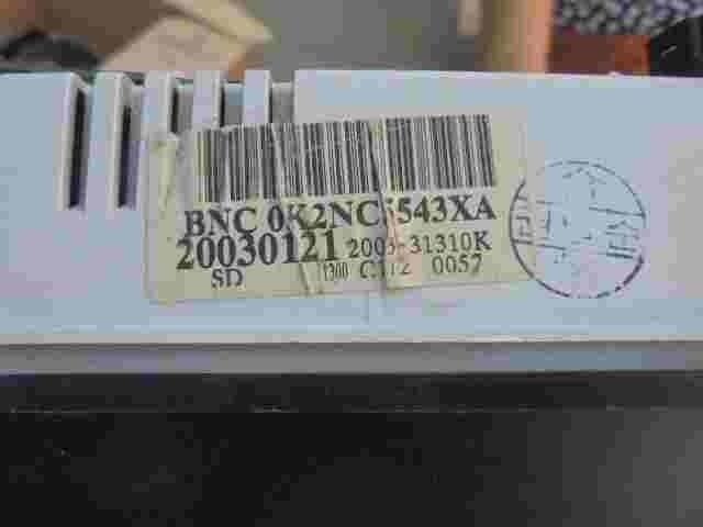 Quadro strumenti Kia Shuma II Spectra BNC 0K2NC5543XA 200331310K 20030121