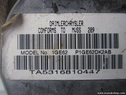 Cinturón de seguridad delantero derecho Jeep Grand 1GE62DK2AB P1GE62DK2AB