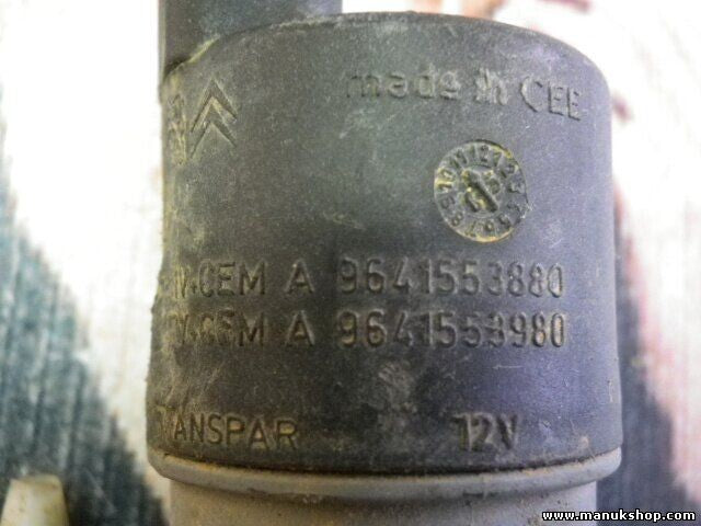 Bomba limpia parabrisas limpiaparabrisas Renault Trafic Peugeot 307 9641553980