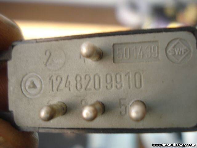 Ajuste de los asientos Mercedes-Benz W124 124 820 99 10 1248209910