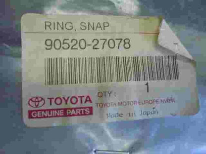 1 unidad Ring Snap  Toyota Vitz Aygo 9052027078 90520-27078