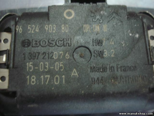 Sensore pioggia Peugeot 407 HW 7.4 SW 3.2 9652490380 96 524 903 80 1397212076