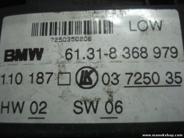 mando botonera elevalunas BMW E39 61318368979 0317250 35 8368979