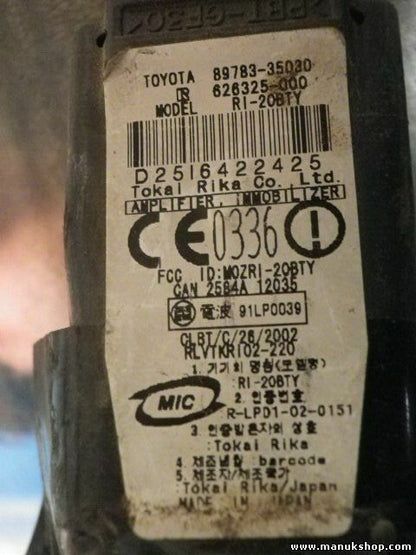 Bobina lector Key  Lexus GX470 Toyota Land Cruiser Prado (J12) 120 8978335030