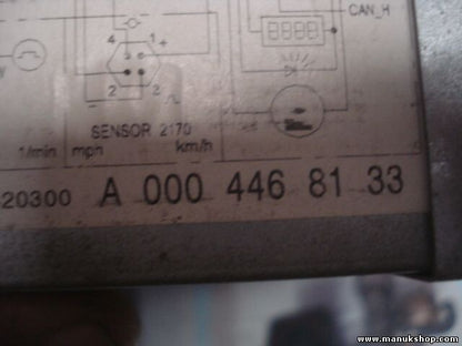 Tacógrafo gráfico Mercedes-Benz Actros 3240 Axor 3243 A0004468133 710115420300