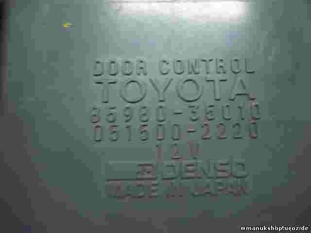 Receptor control de la puerta Toyota Hilux Lexus 8598035010 DENSO 0515002220