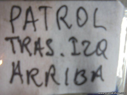 Bisagra de la puerta trasera izquierda arriba Nissan Patrol GR I 85 KW, 116 PS