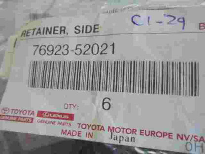 Side Mudguard Retainer Toyota GS200T GS350 GS450H IS350 RC300 RC350 7692352021