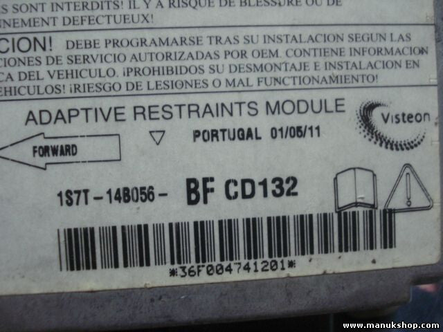 Sensor de impacto de airbag Ford VISTEON CD132 1S7T14B056BF 1S7T-14B056-BF