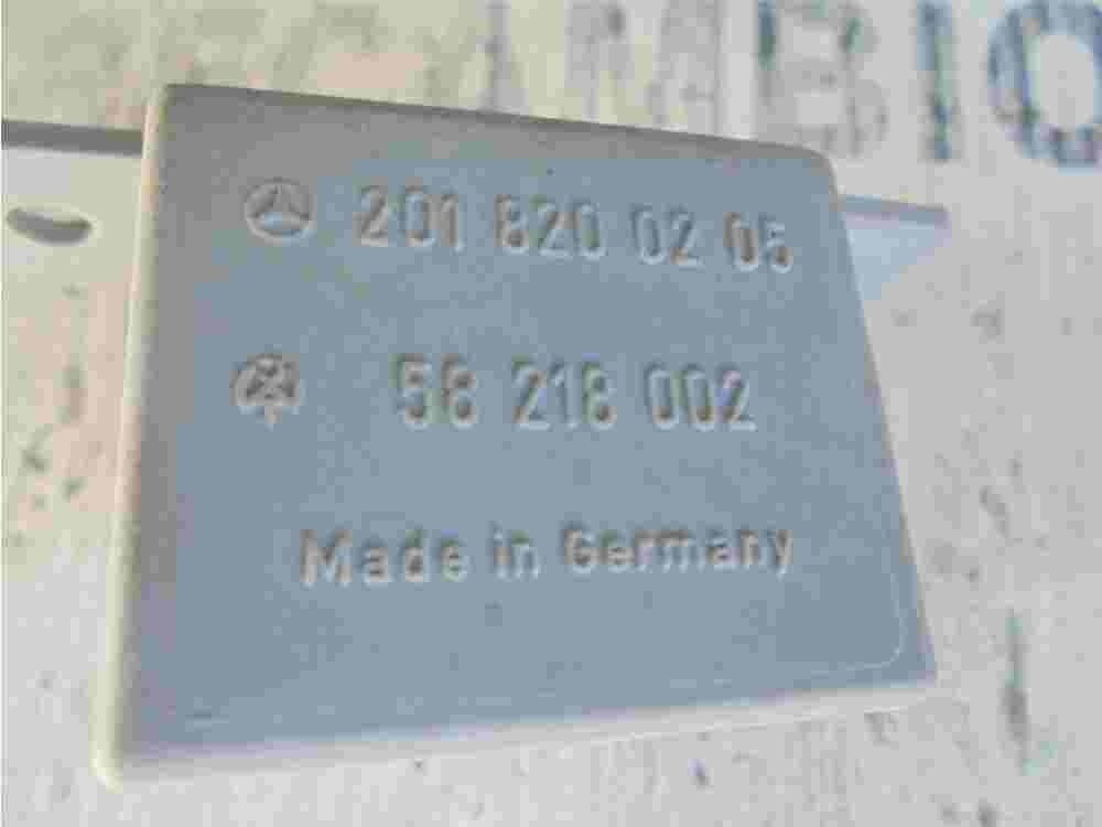 Relé de intermitencia Mercedes-Benz W124 W202 2018200205 201 820 02 05 58218002
