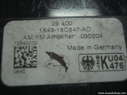 Amplificador de antena Jaguar X-Type 1X4318C847AD 1X43-18C847-AD