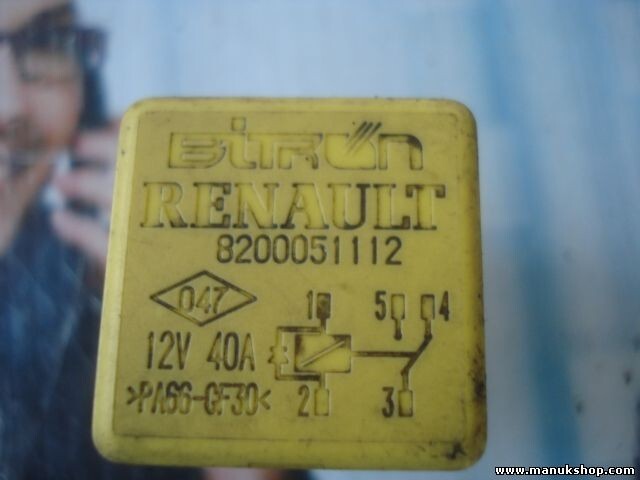 Relé Renault Megane 8200051112 BITRON