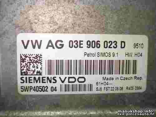 Sedile Centralita Skoda Fabia Ibiza 1.2 03E906023D SIEMENS VDO 5WP4050204
