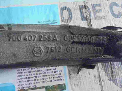 Mangueta buje delantera derecha Porsche Cayenne 7L0407258A  GJS-400-15