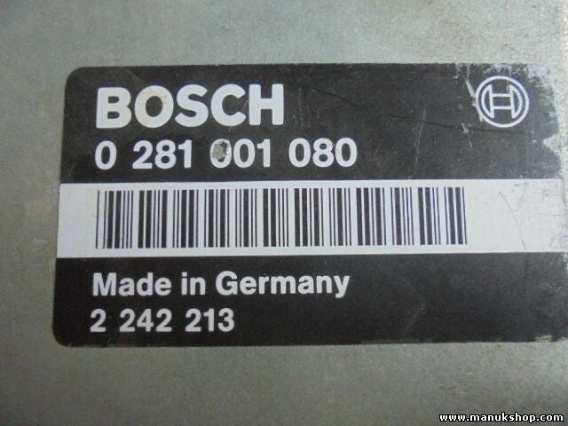 Centralita del motor BMW E34 2242213 2244127 BOSCH 0281001080 0 281 001 080